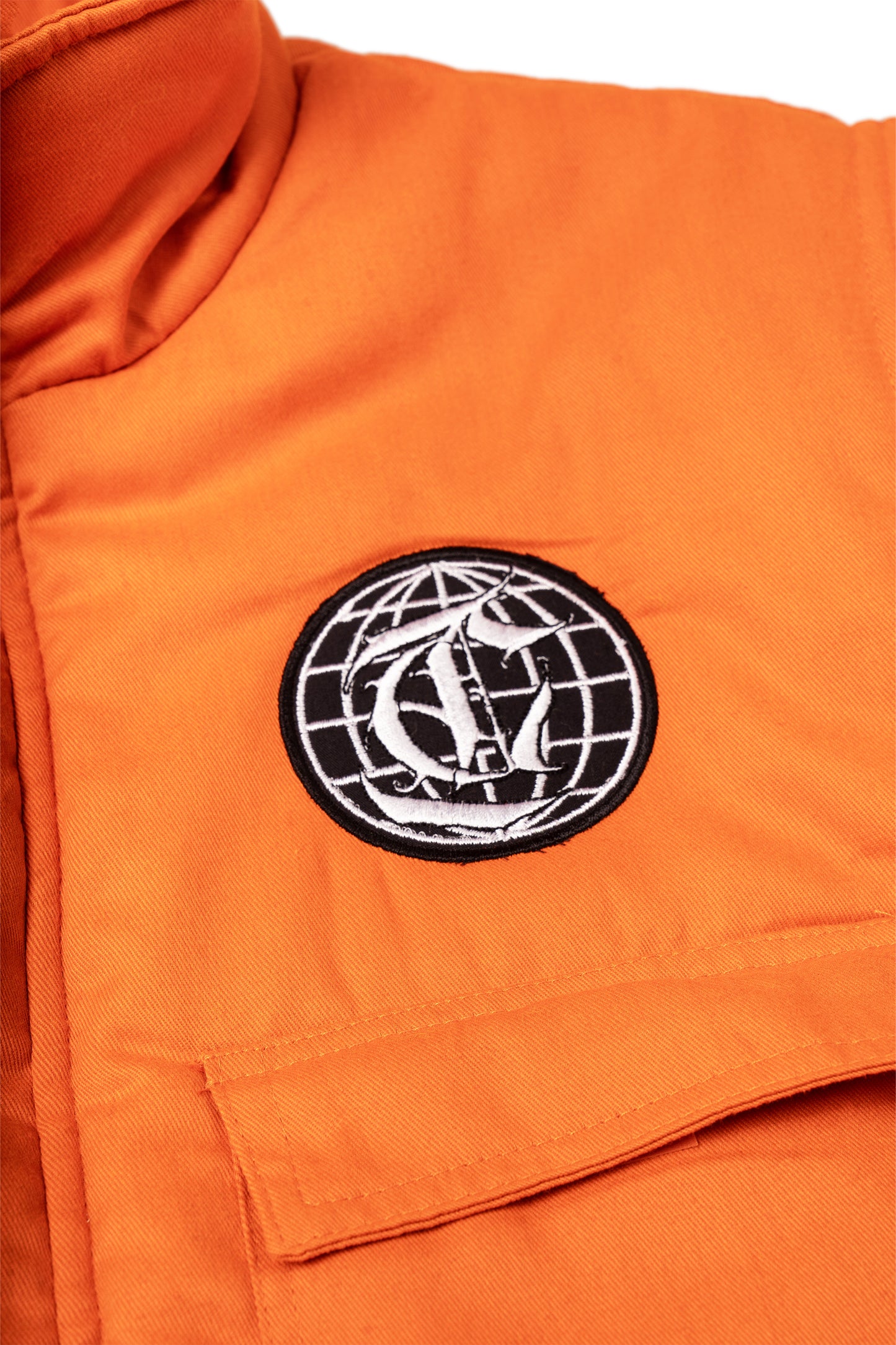 Orange “Worldwide” Vest