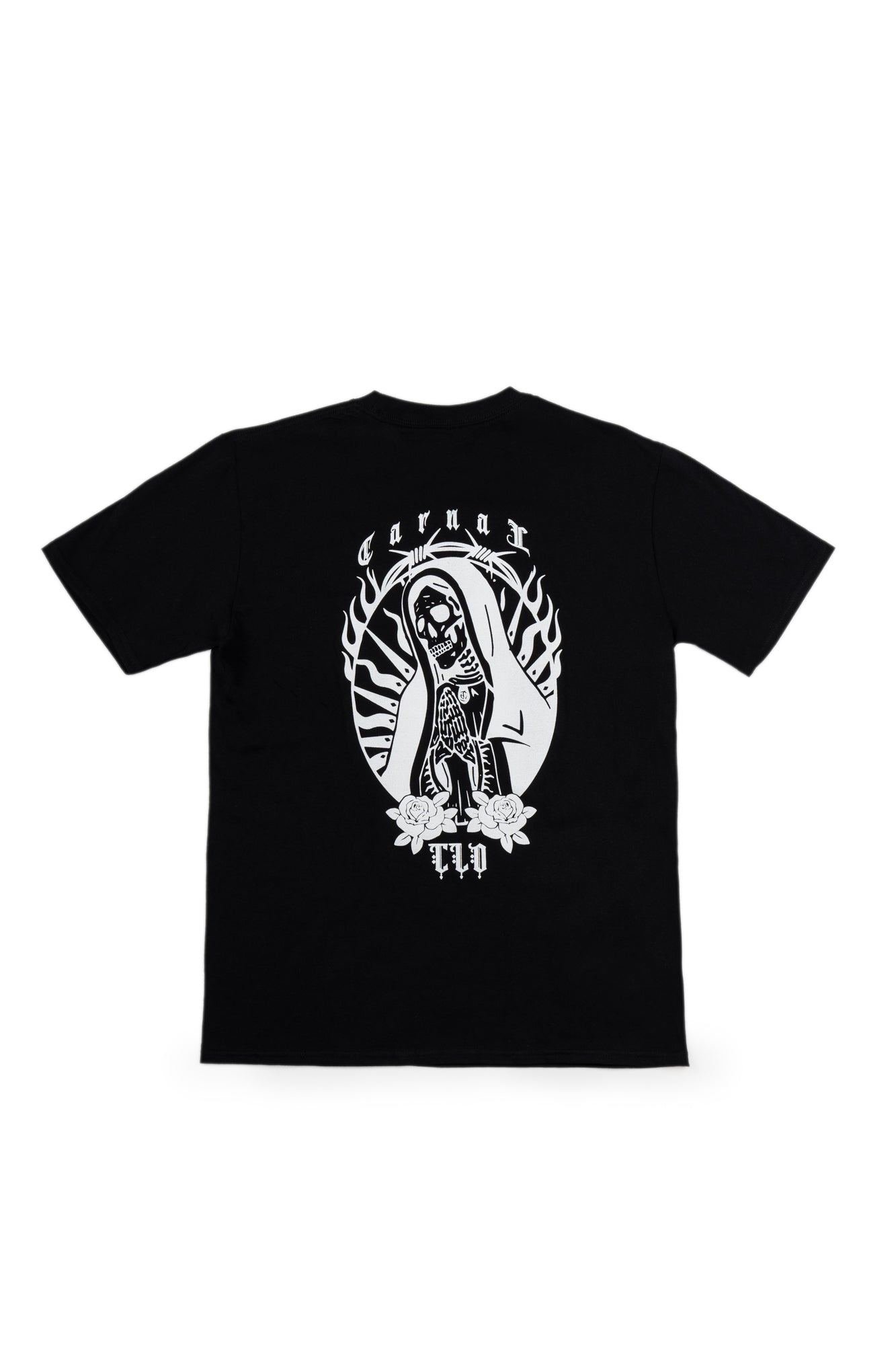 Santa Muerte Black Tee