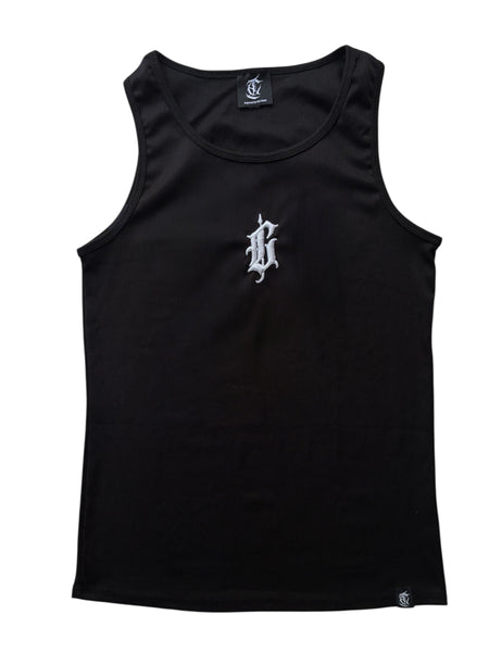 Black “C” Tank Top