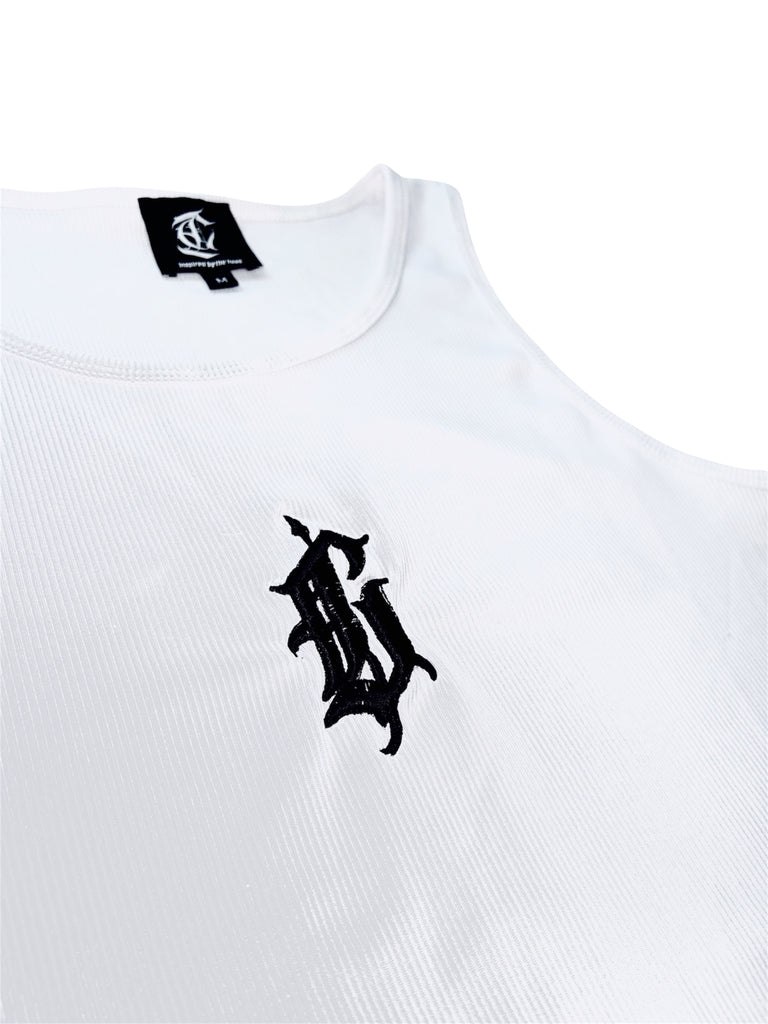 White “C” Tank Top