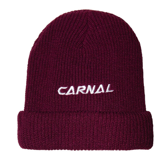 Classic Burgundy Beanie