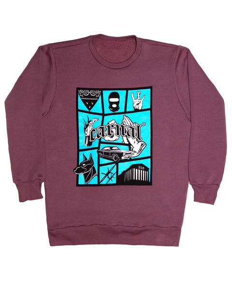 210 Darc Lilac Crewneck