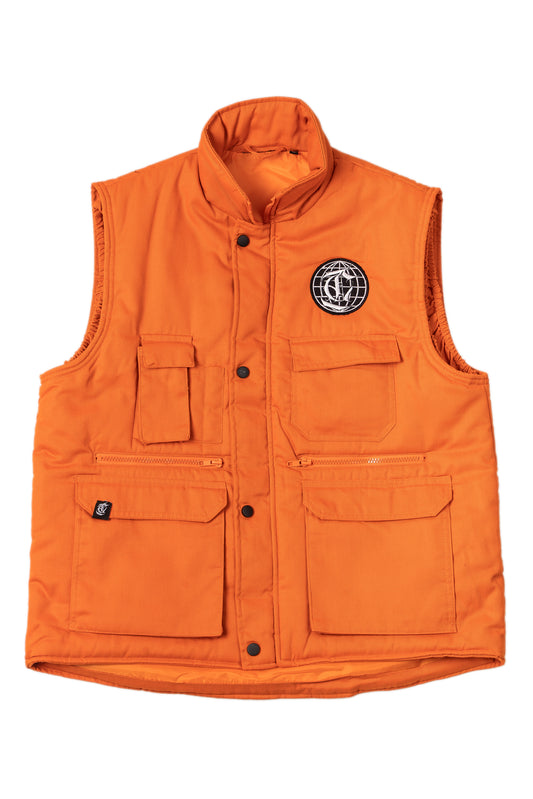 Orange “Worldwide” Vest